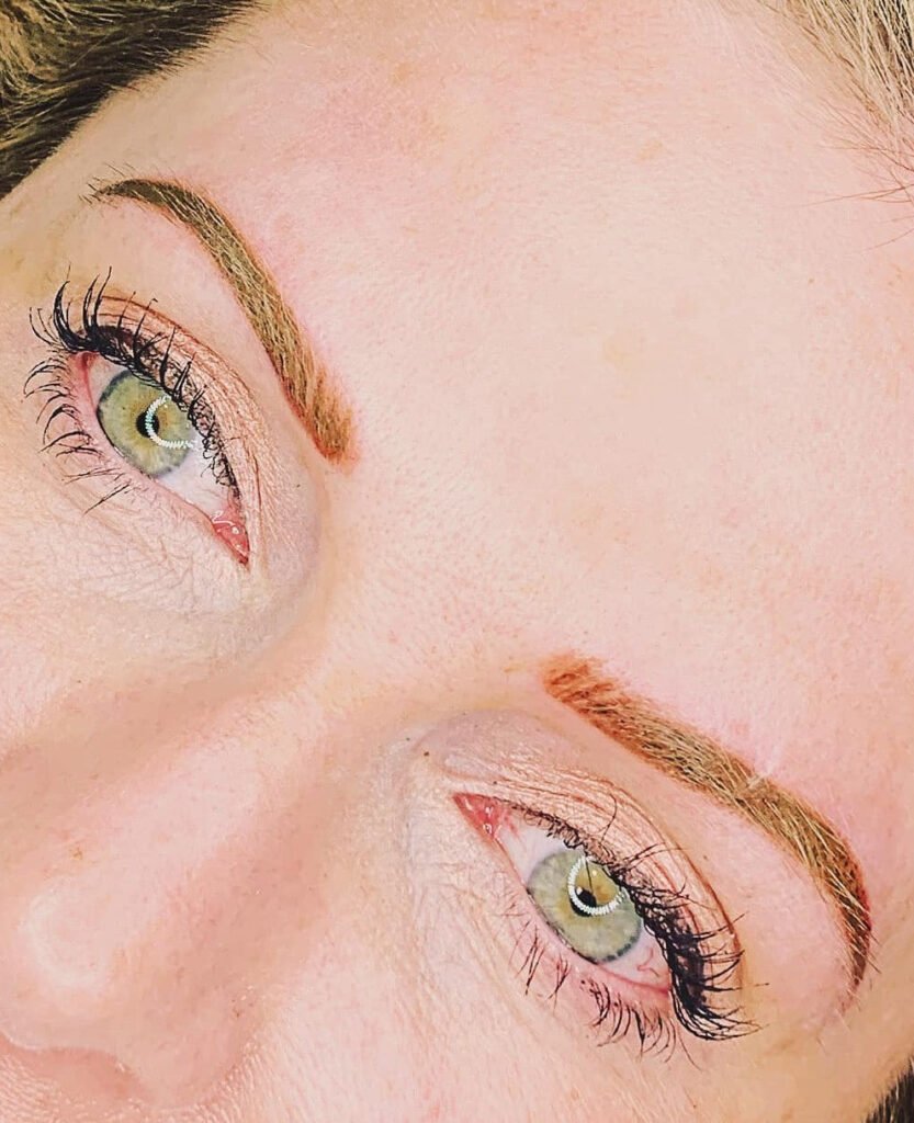 3D eyebrow tattoo Dallas three shade technique BrowLady