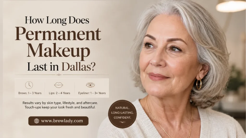 How Long Does Permanent Makeup Last in Dallas?