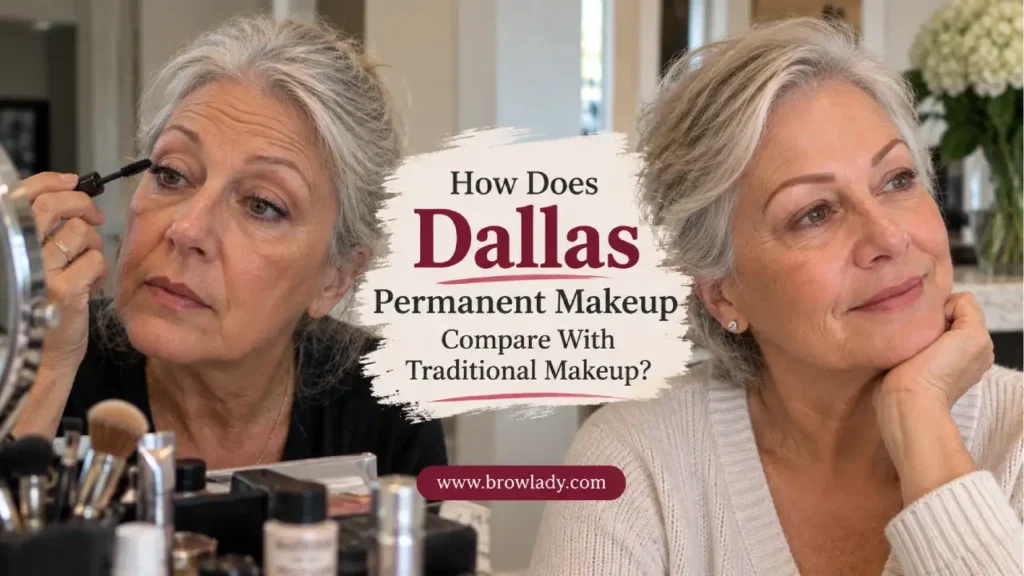 How Does Dallas Permanent Makeup Compare With Traditional Makeup?